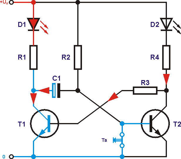 monostabiler Multivibrator Phase2