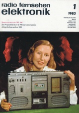 radio fernsehen elektronik 1/1983
