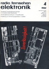 radio fernsehen elektronik 4/1982