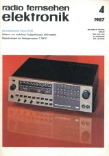 radio fernsehen elektronik 4/1987