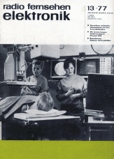 radio fernsehen elektronik 13/1977