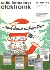 radio fernsehen elektronik 21/22/1977